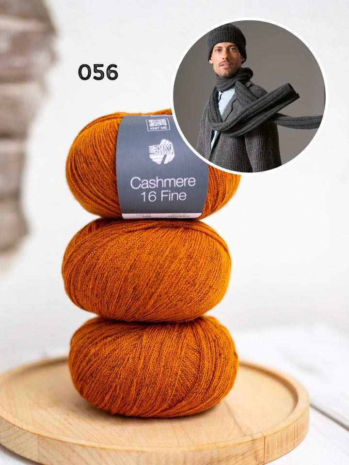 Strickpaket Cashmere 16 Fine Schal
