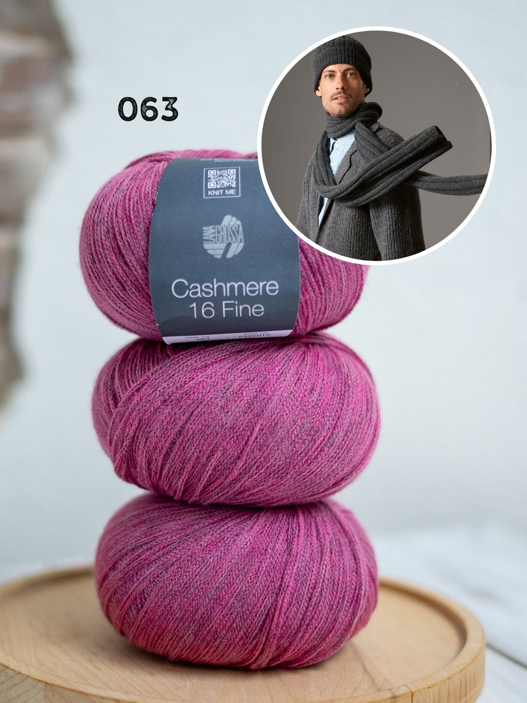 Strickpaket Cashmere 16 Fine Schal