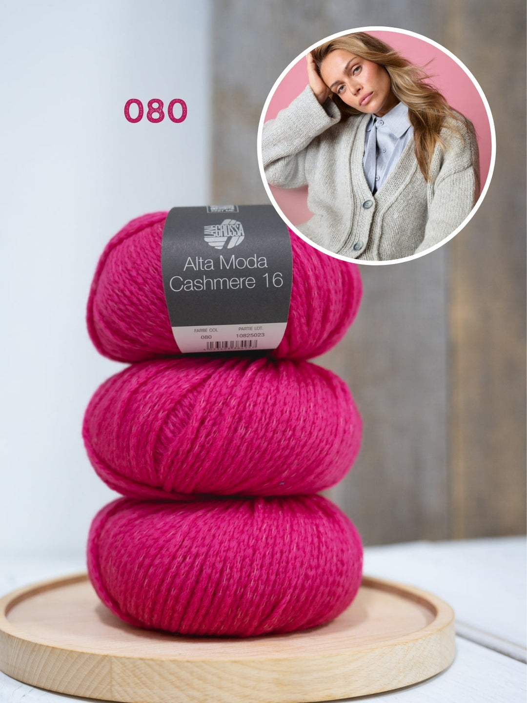 Strickpaket Alta Moda Cashmere 16 Strickjacke