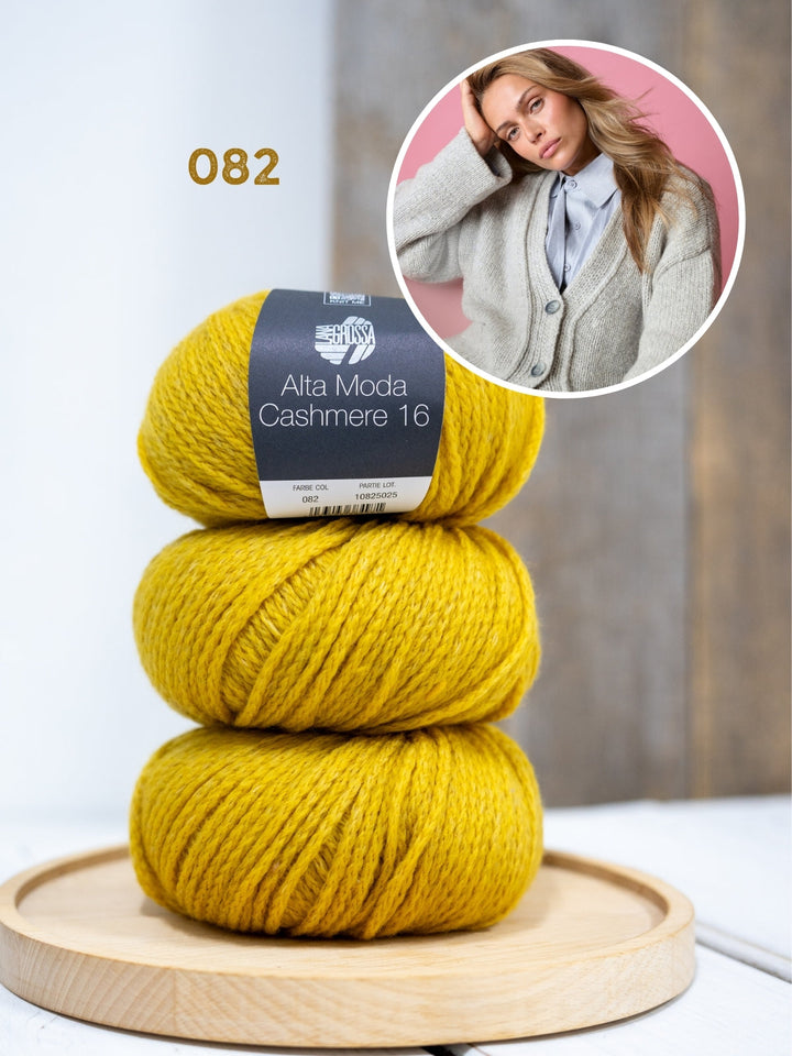Strickpaket Alta Moda Cashmere 16 Strickjacke