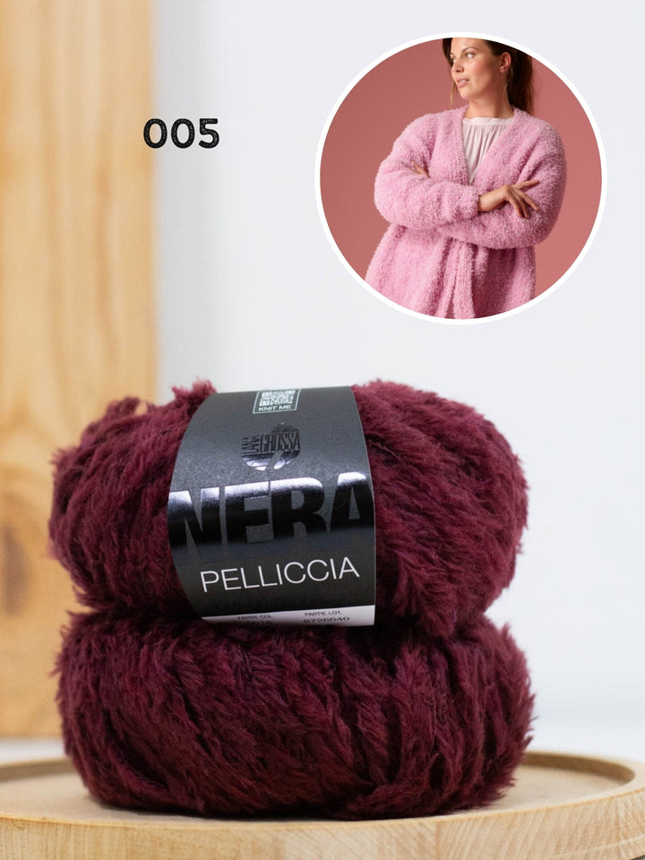 Strickpaket Pelliccia Strickjacke