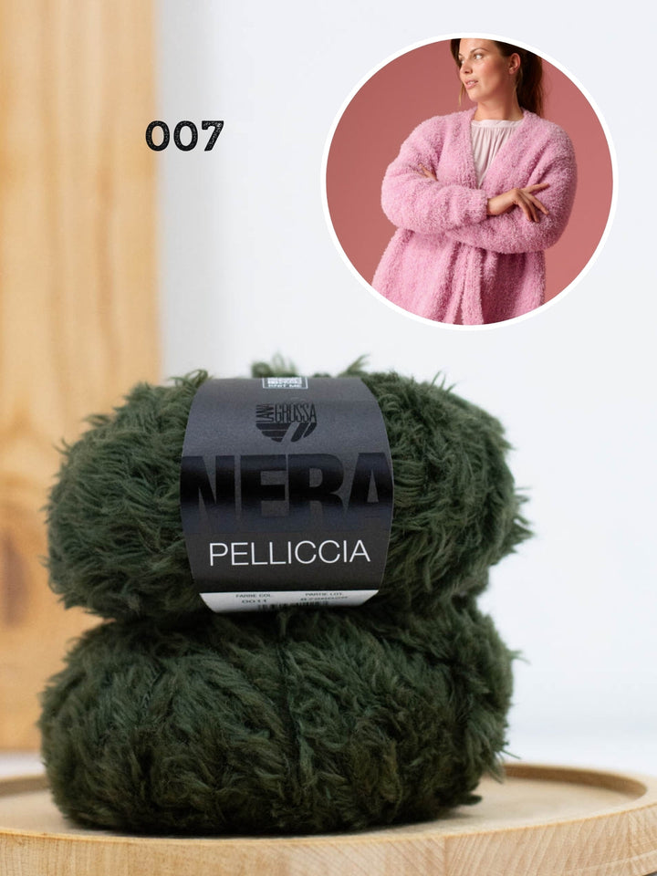 Strickpaket Pelliccia Strickjacke