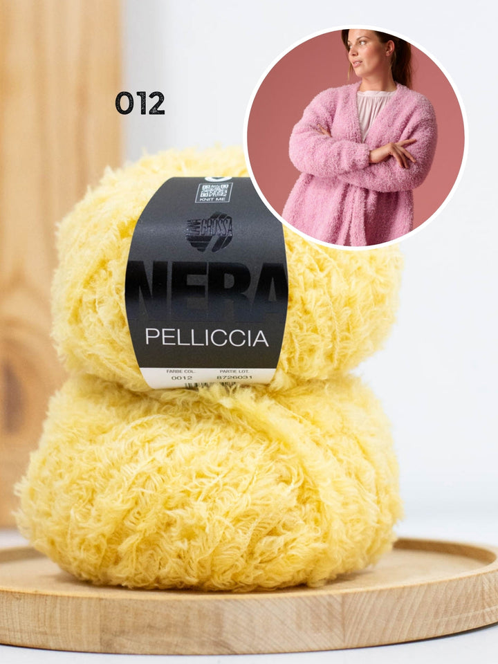 Strickpaket Pelliccia Strickjacke