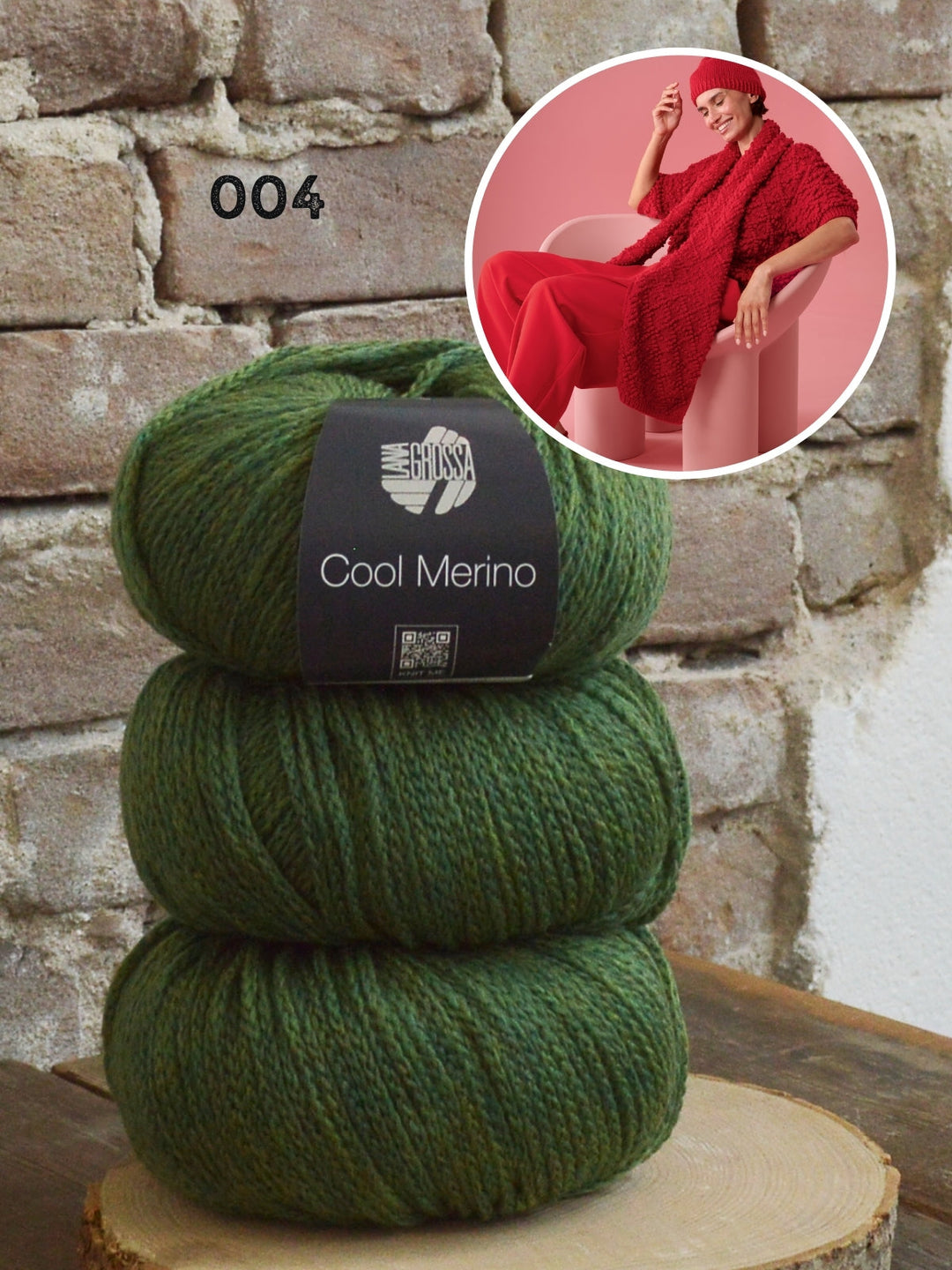 Strickpaket Cool Merino Schal