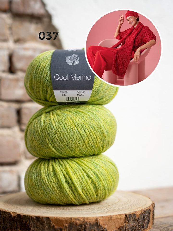 Strickpaket Cool Merino Schal