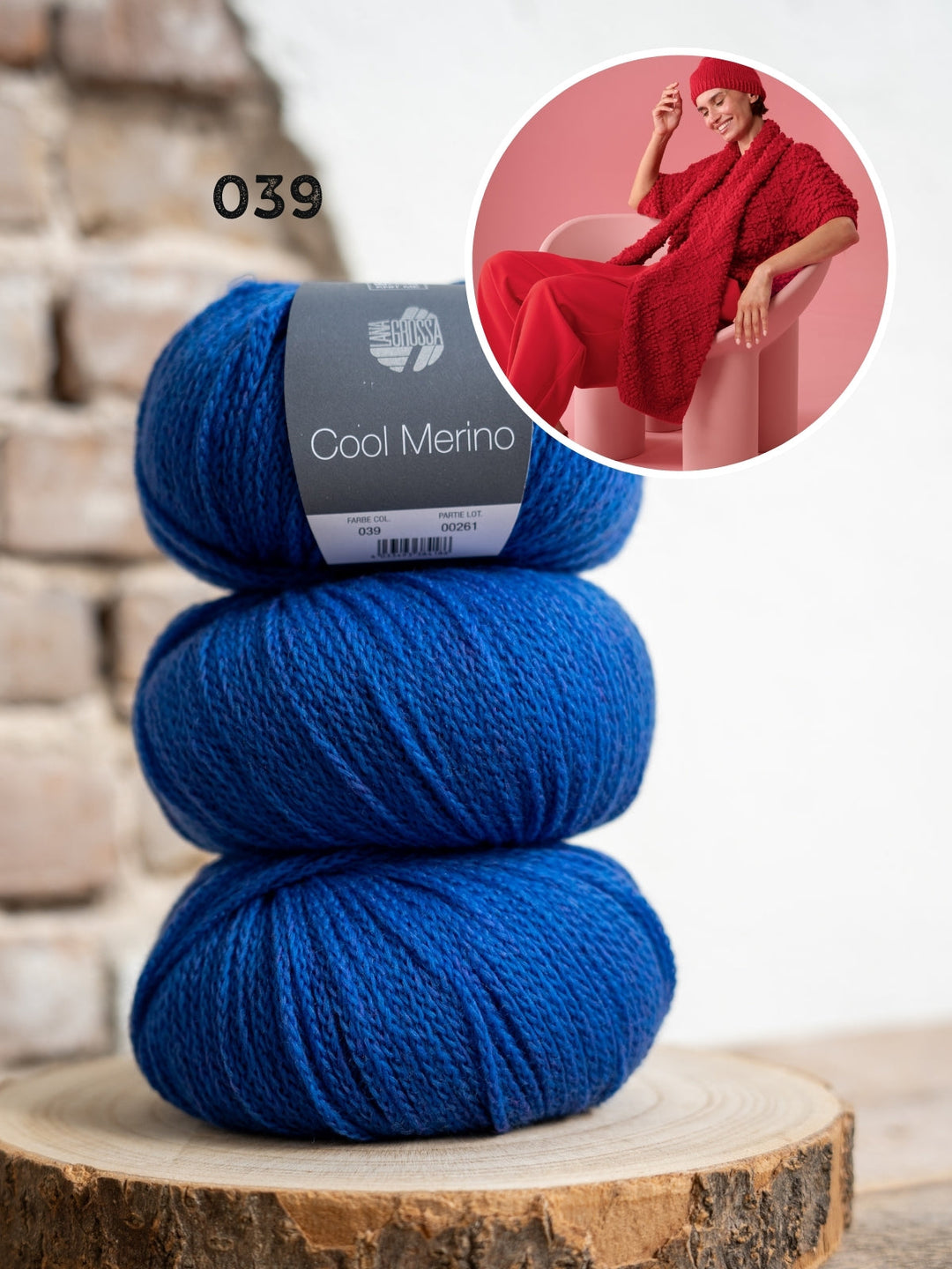 Strickpaket Cool Merino Schal