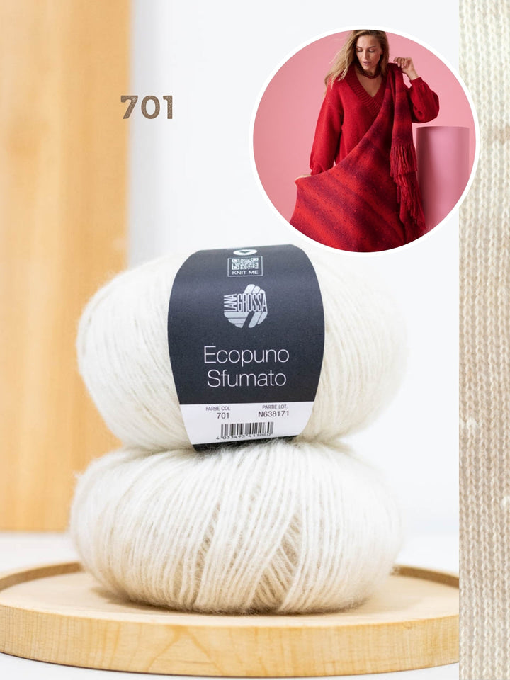 Strickpaket Ecopuno Sfumato Stola