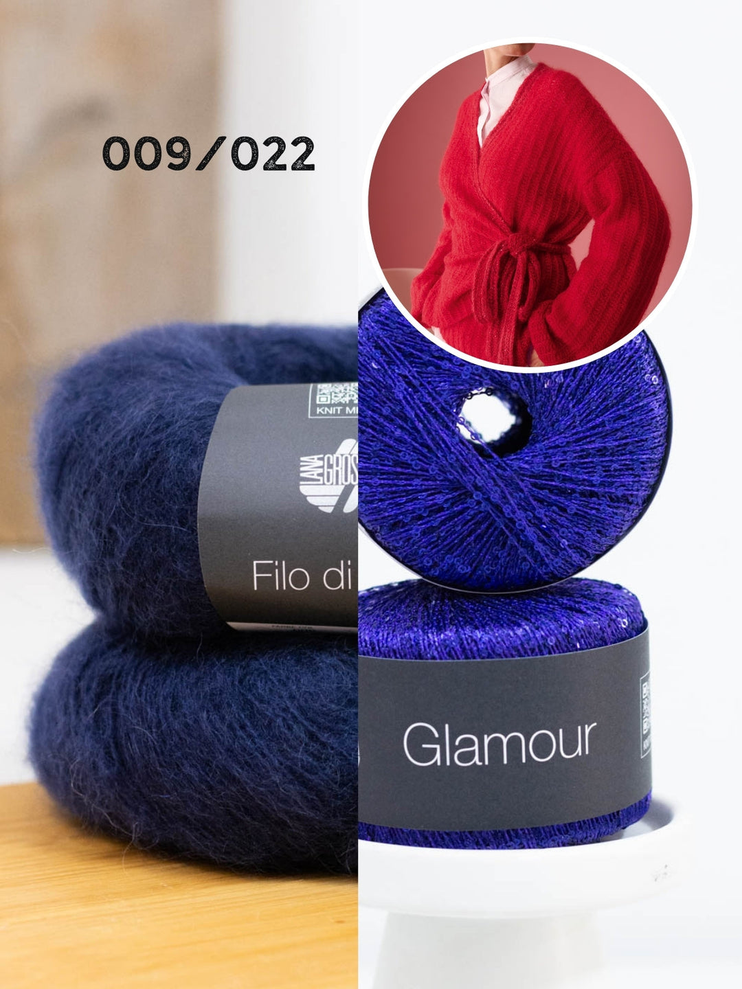 Häkelpaket Filo Di Gio &amp; Glamour Wickeljacke