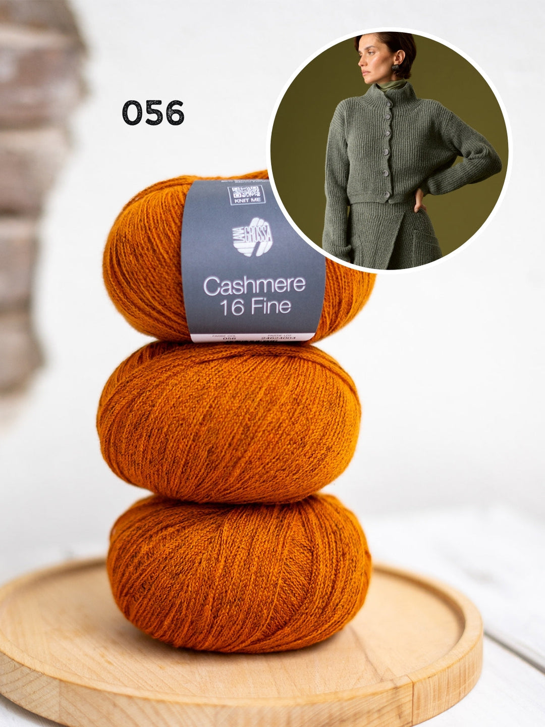 Strickpaket Cashmere 16 Fine Strickjacke