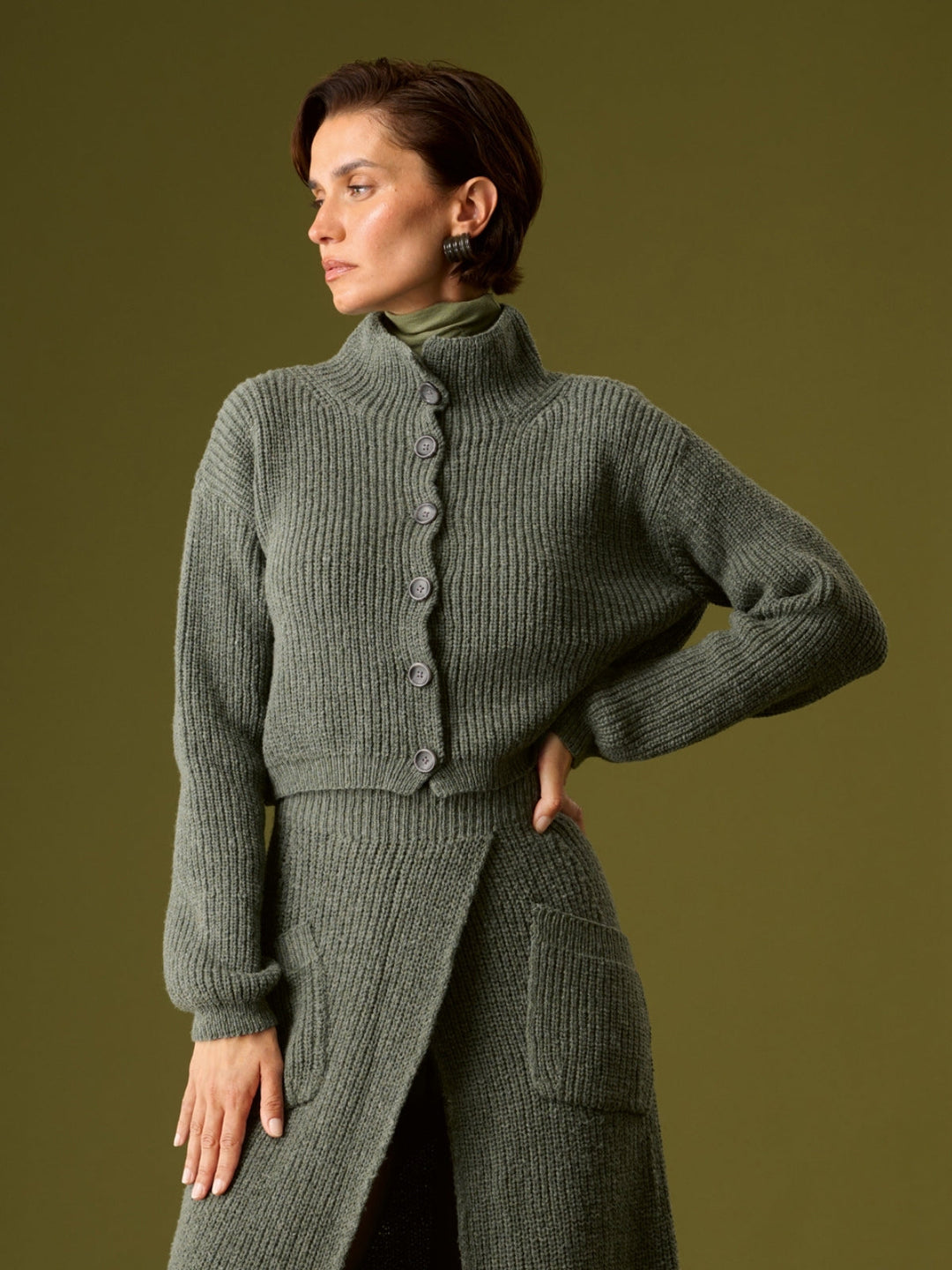 Strickpaket Cashmere 16 Fine Strickjacke