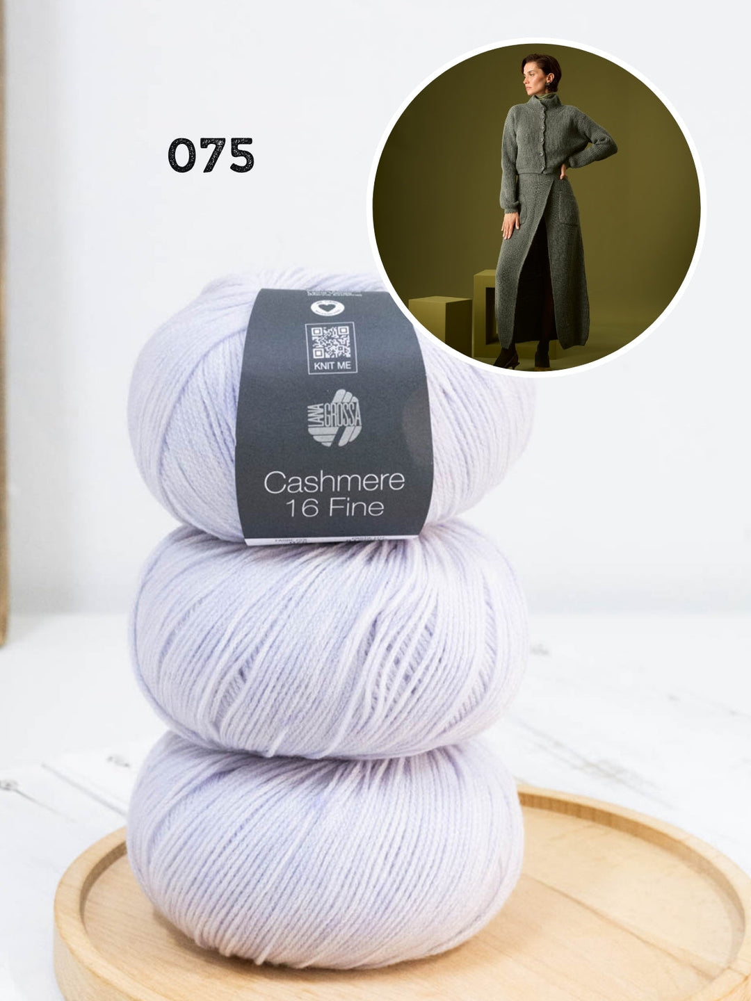 Strickpaket Cashmere 16 Fine Wickelrock