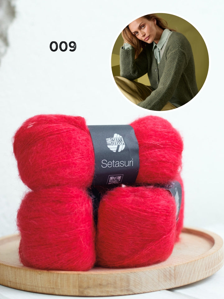 Strickpaket Setasuri Strickjacke