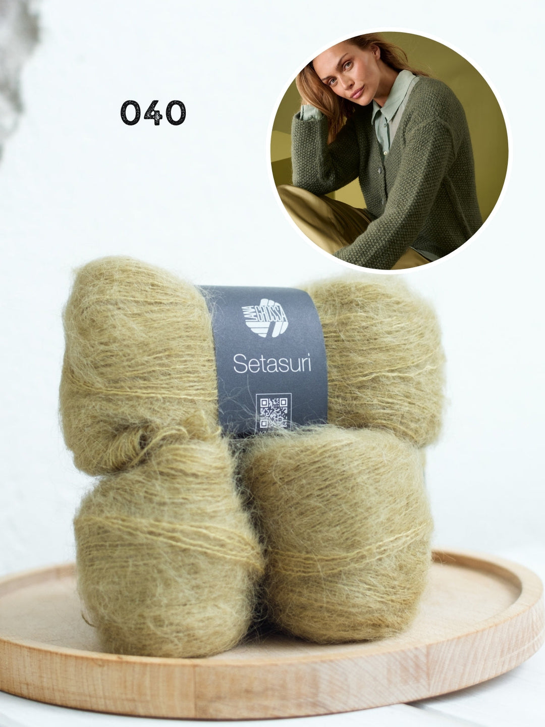 Strickpaket Setasuri Strickjacke