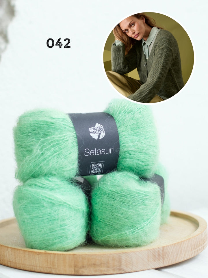 Strickpaket Setasuri Strickjacke