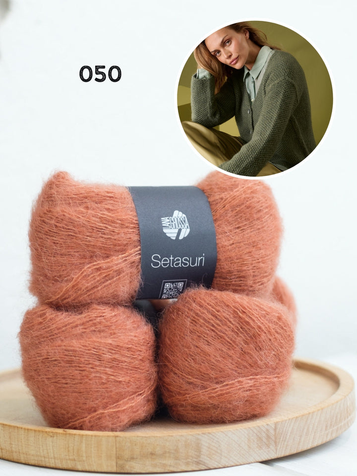 Strickpaket Setasuri Strickjacke