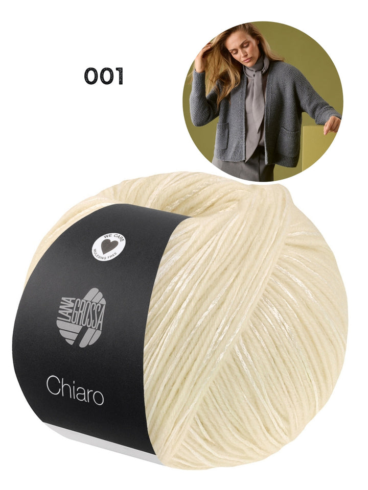 Strickpaket Chiaro Strickjacke mit Taschen
