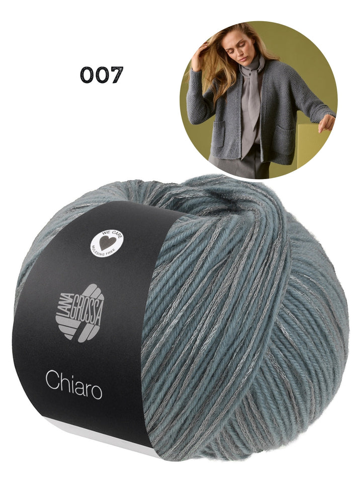 Strickpaket Chiaro Strickjacke mit Taschen