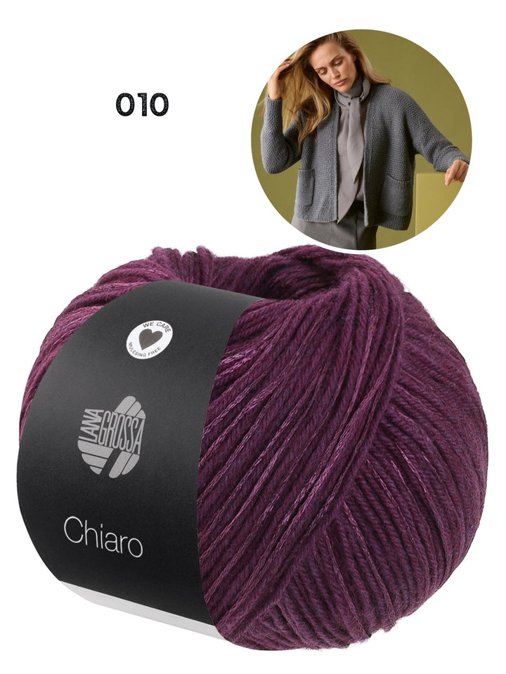 Strickpaket Chiaro Strickjacke mit Taschen