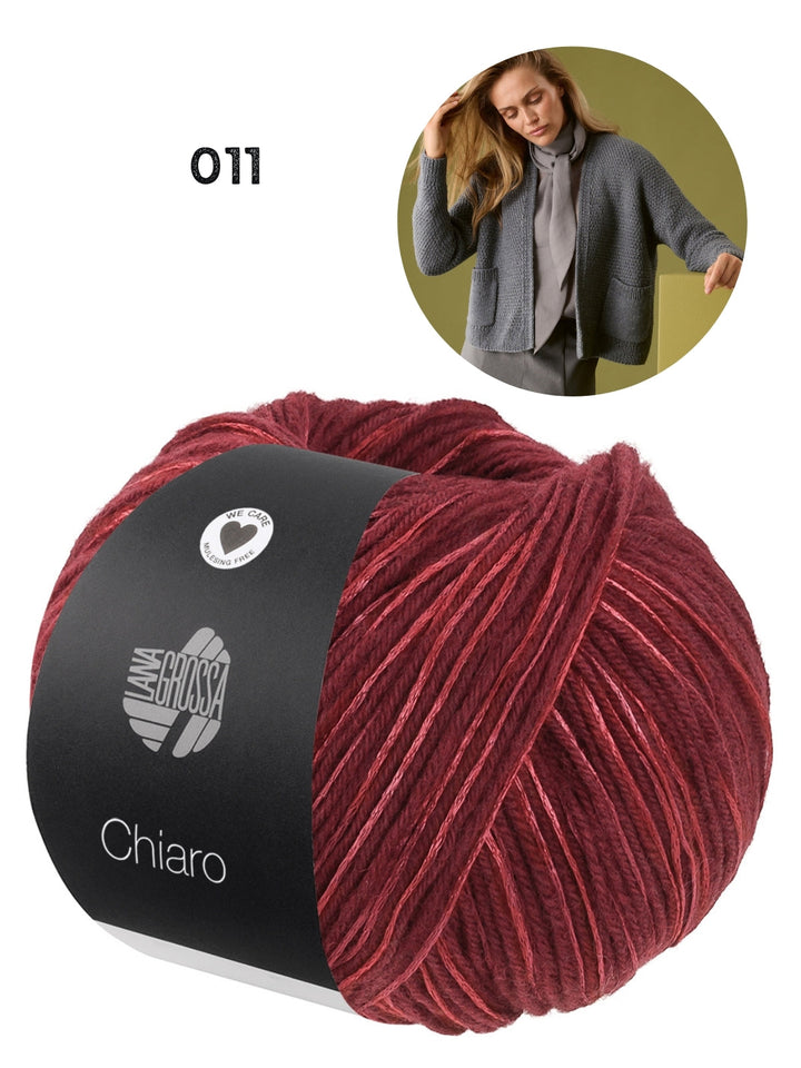 Strickpaket Chiaro Strickjacke mit Taschen