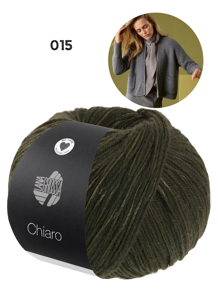 Strickpaket Chiaro Strickjacke mit Taschen