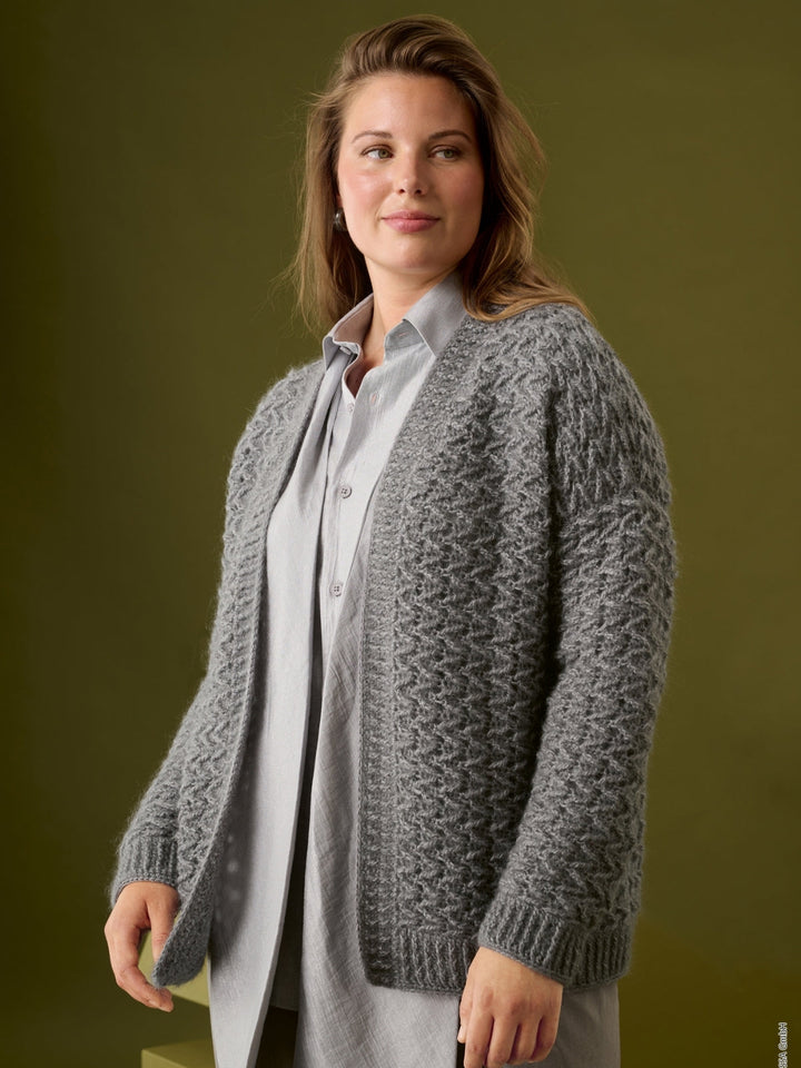 Häkelpaket Brigitte Silkdream &amp; Filo Di Gio Jacke