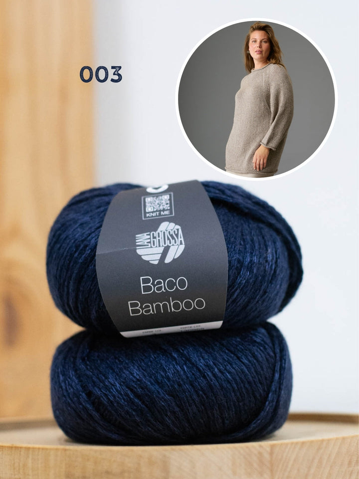 Strickpaket Baco Bamboo Raglanpullover