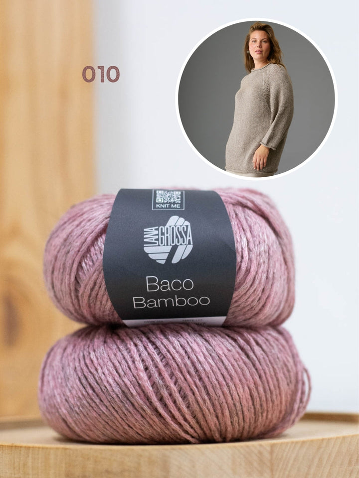 Strickpaket Baco Bamboo Raglanpullover