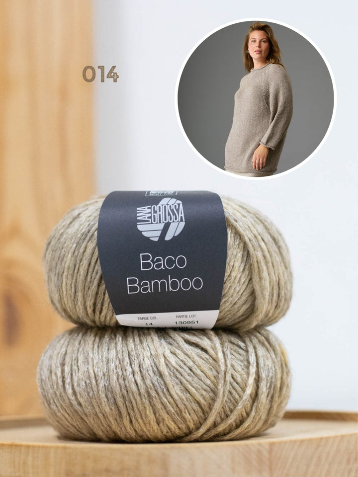 Strickpaket Baco Bamboo Raglanpullover