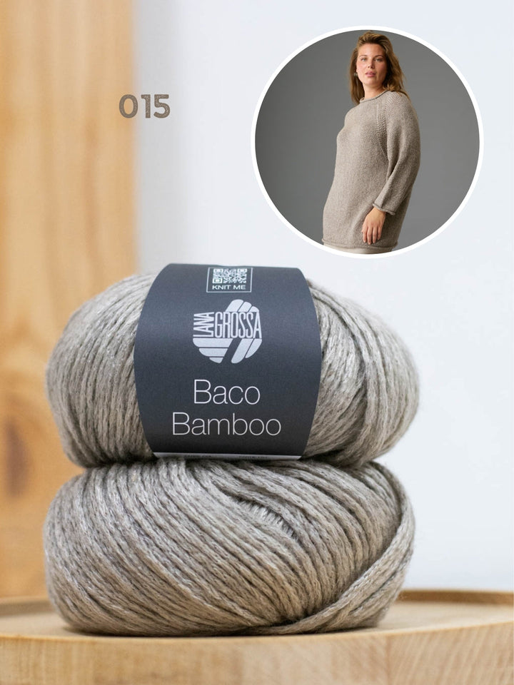 Strickpaket Baco Bamboo Raglanpullover