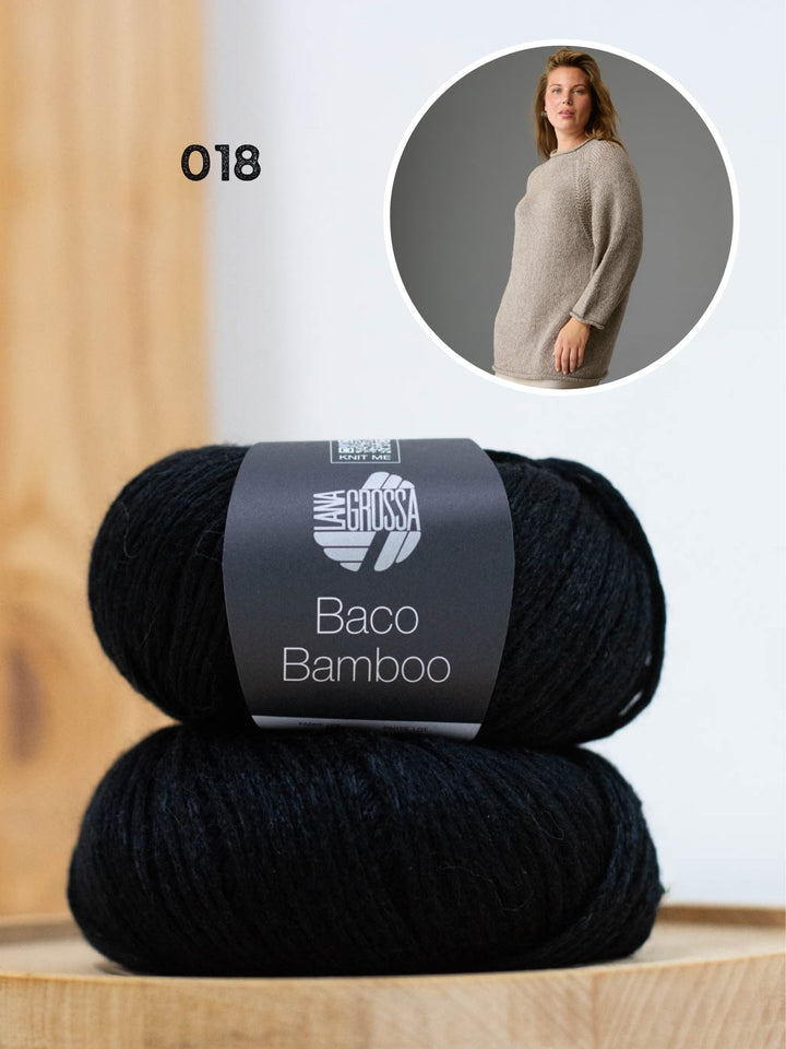 Strickpaket Baco Bamboo Raglanpullover