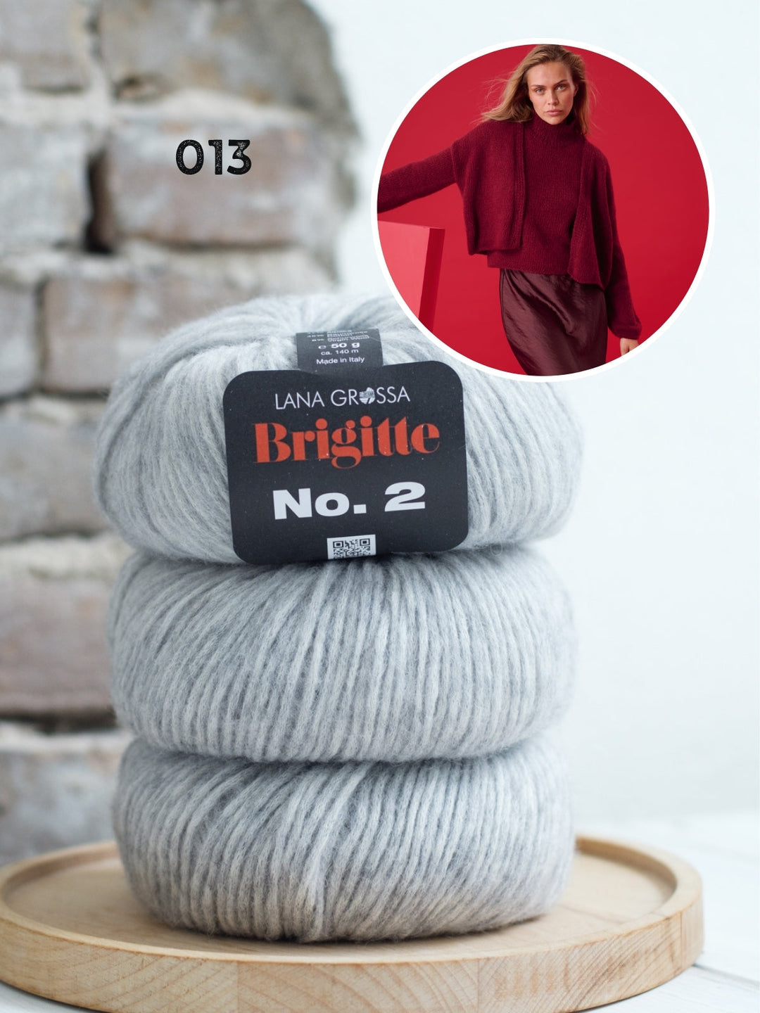 Strickpaket Brigitte No. 2 offene Strickjacke
