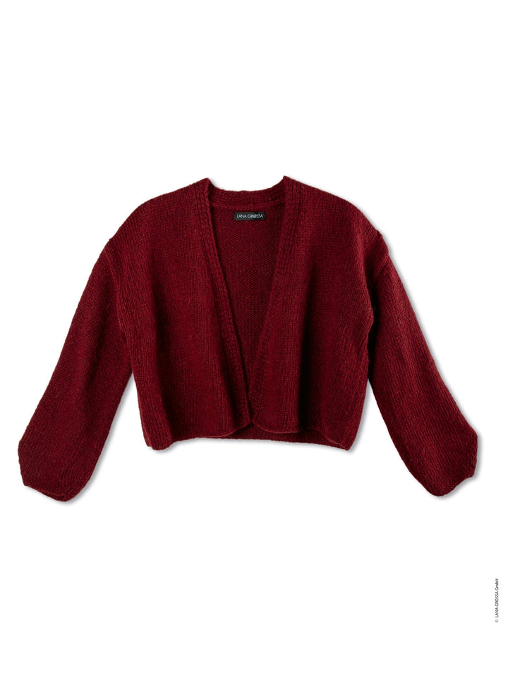 Strickpaket Brigitte No. 2 offene Strickjacke