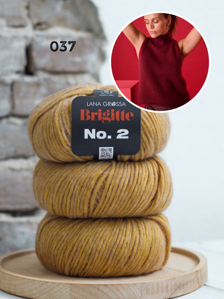 Strickpaket Brigitte No. 2 Top