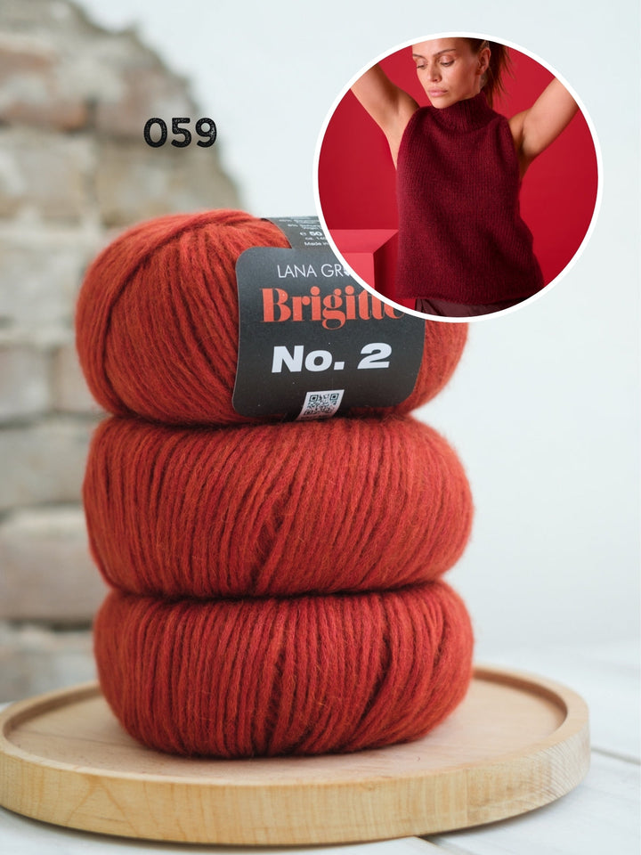 Strickpaket Brigitte No. 2 Top