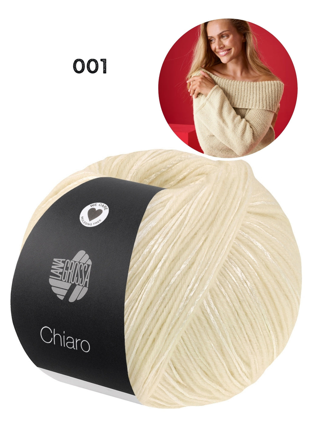Strickpaket Chiaro Raglanpullover