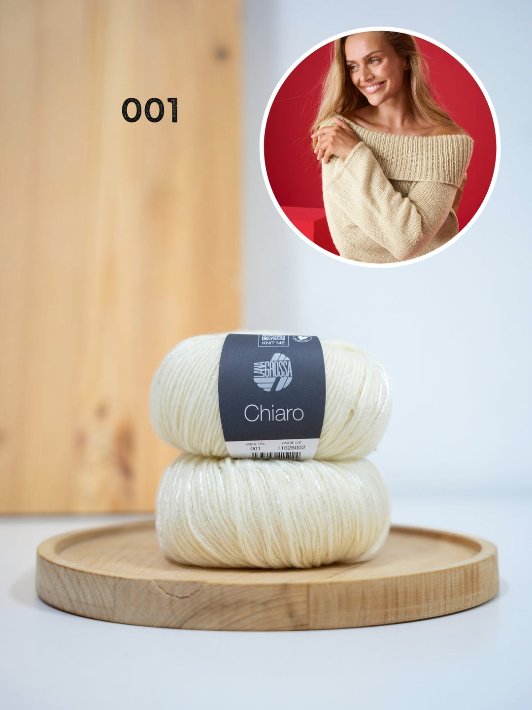 Strickpaket Chiaro Raglanpullover