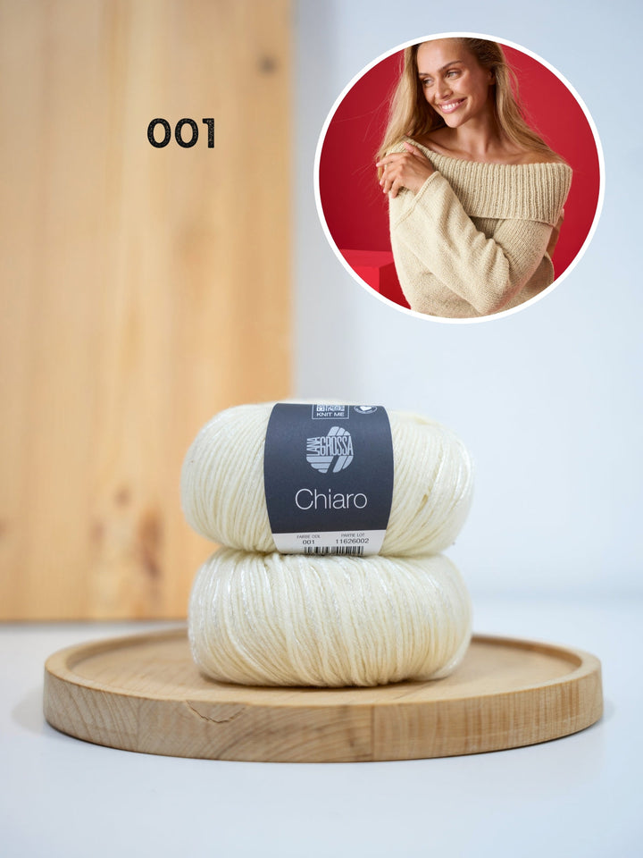 Strickpaket Chiaro Raglanpullover