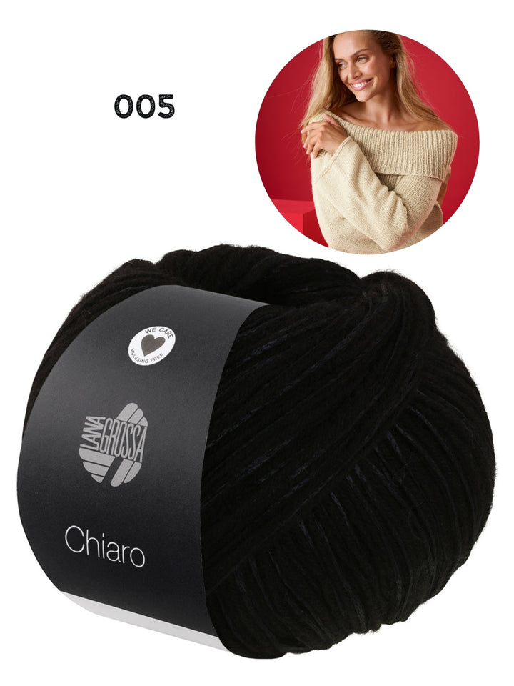 Strickpaket Chiaro Raglanpullover