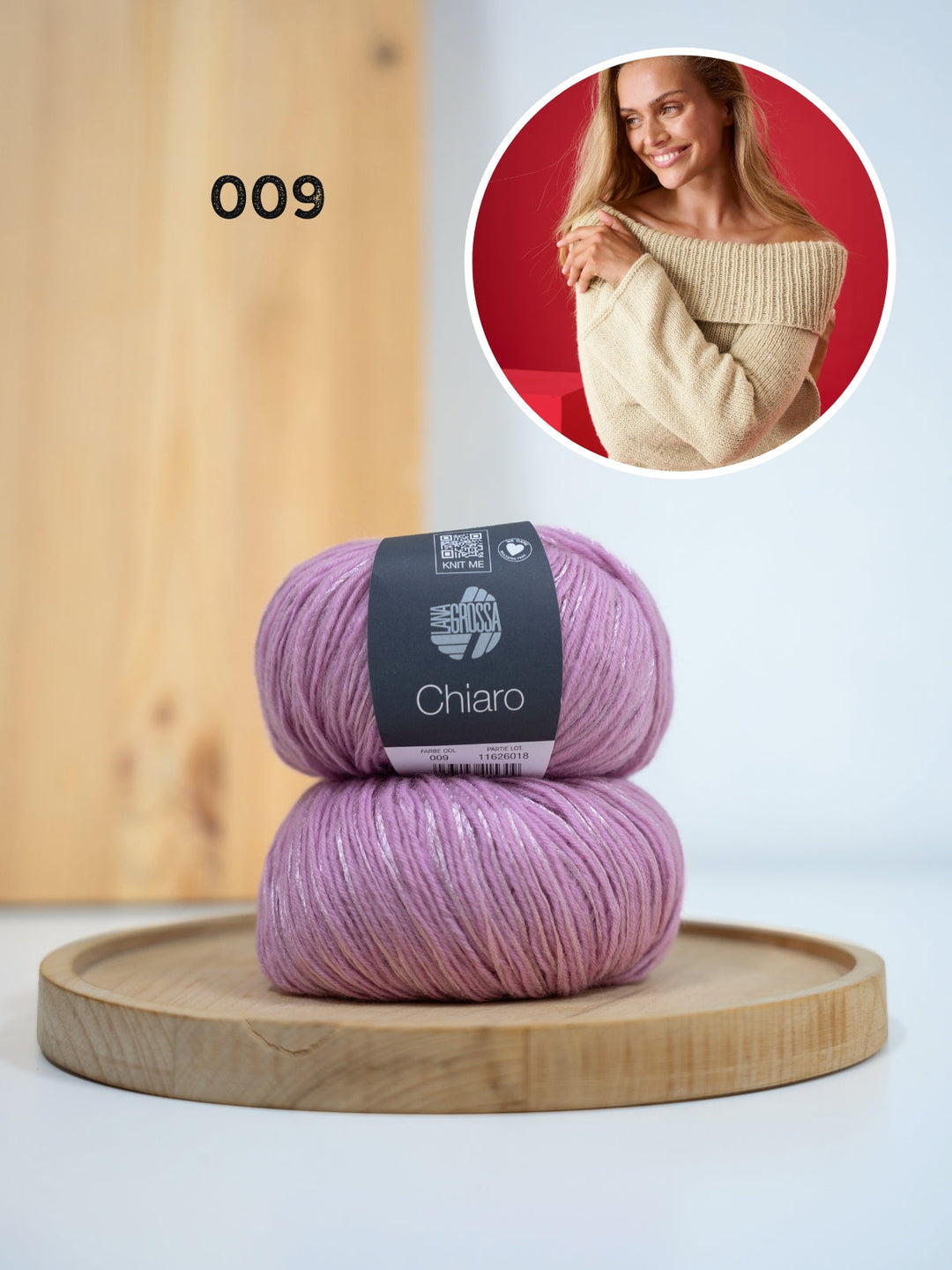 Strickpaket Chiaro Raglanpullover