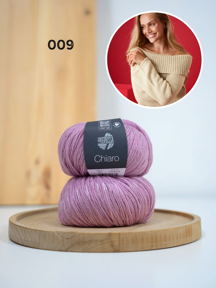 Strickpaket Chiaro Raglanpullover