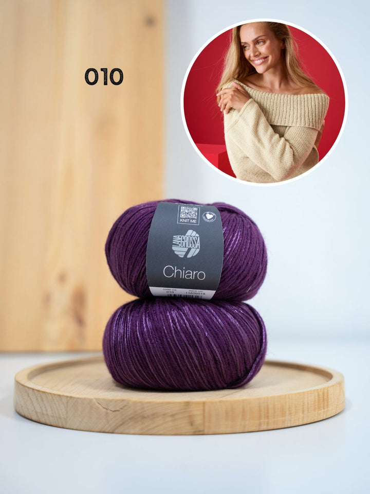 Strickpaket Chiaro Raglanpullover