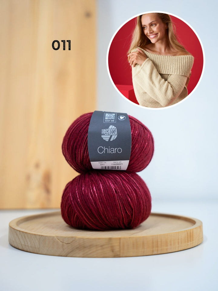 Strickpaket Chiaro Raglanpullover