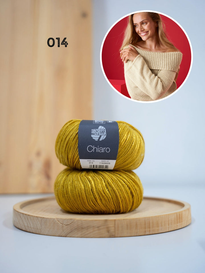 Strickpaket Chiaro Raglanpullover