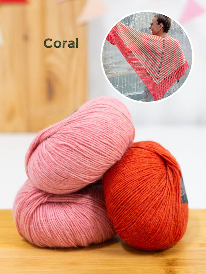 Strickpaket Tuch Knotten - Joél Joél