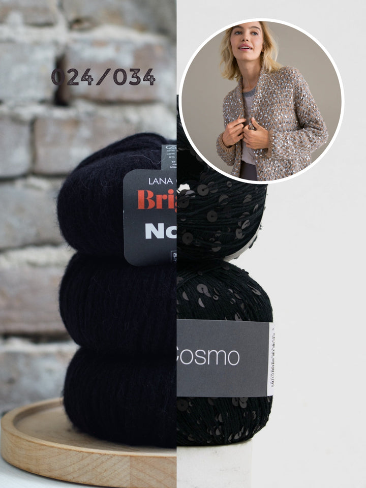Strickpaket Brigitte No. 2 &amp; Cosmo Jacke
