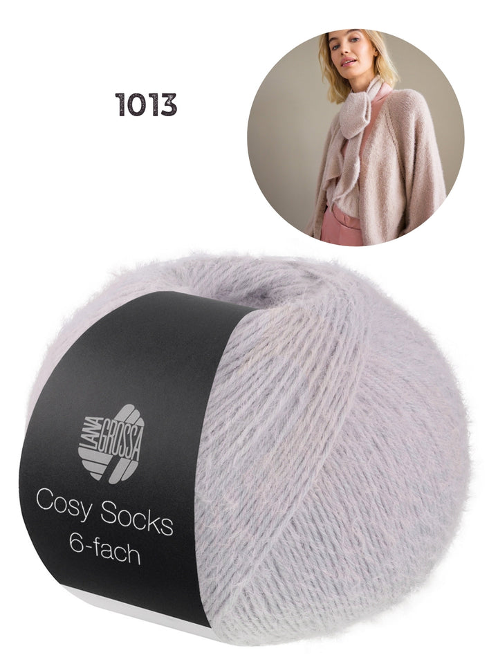 Breipakket Cosy Socks 6-fach vest kleur 1013