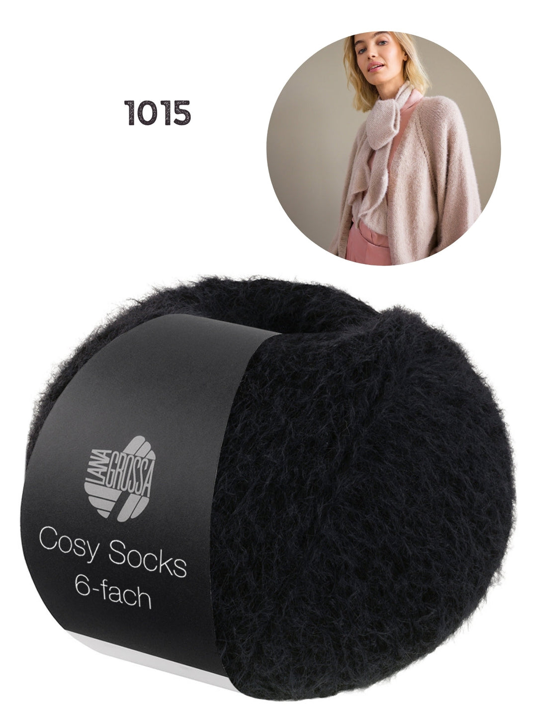 Breipakket Cosy Socks 6-fach vest kleur 1015
