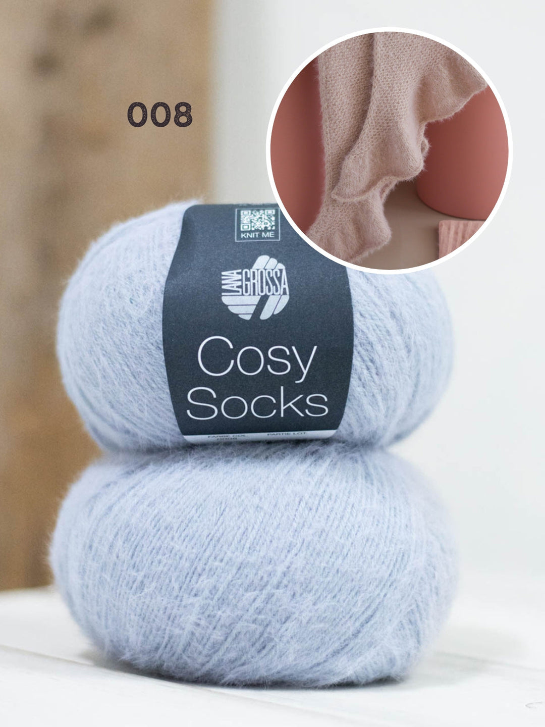 Breipakket Cosy Socks sjaal kleur 008