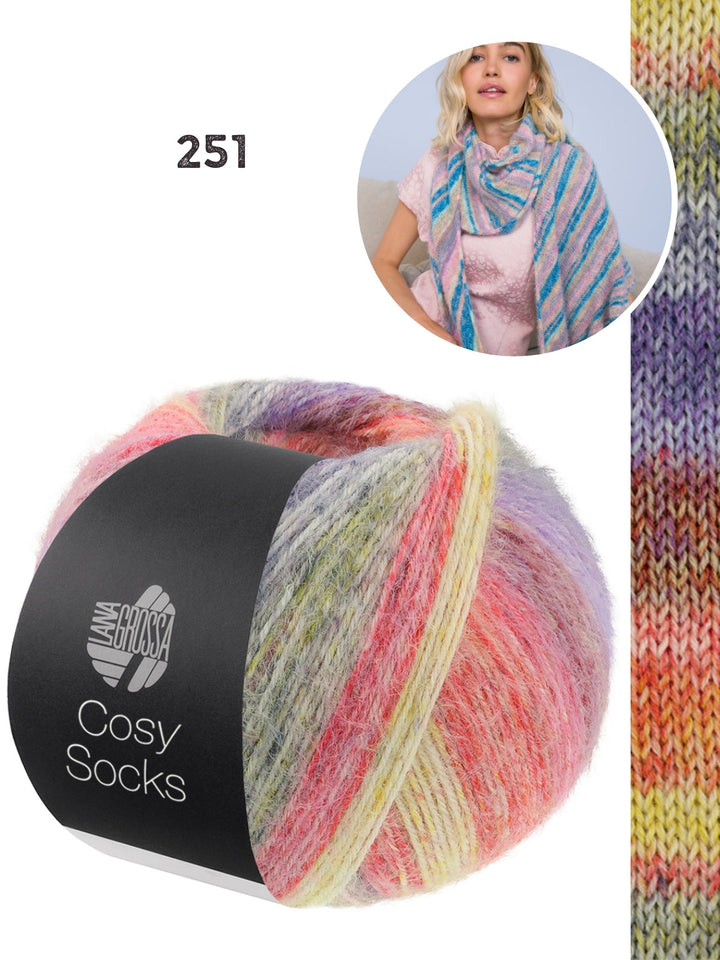 Breipakket Cosy Socks Dream stola kleur 251