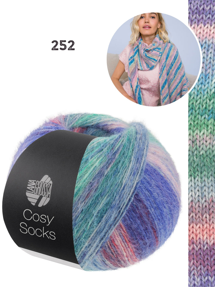 Breipakket Cosy Socks Dream stola kleur 252